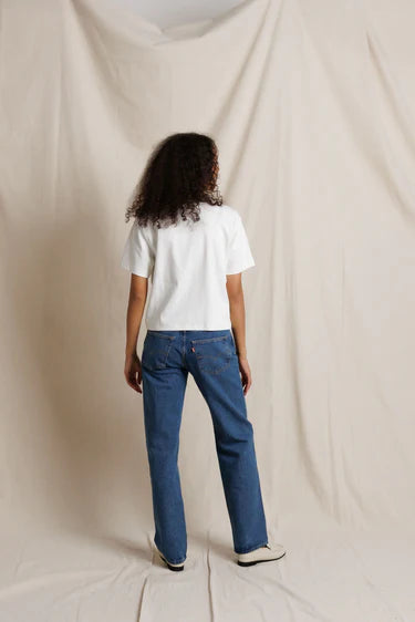 Perfect White Tee Atlas Crew Heavy Cotton Tee White