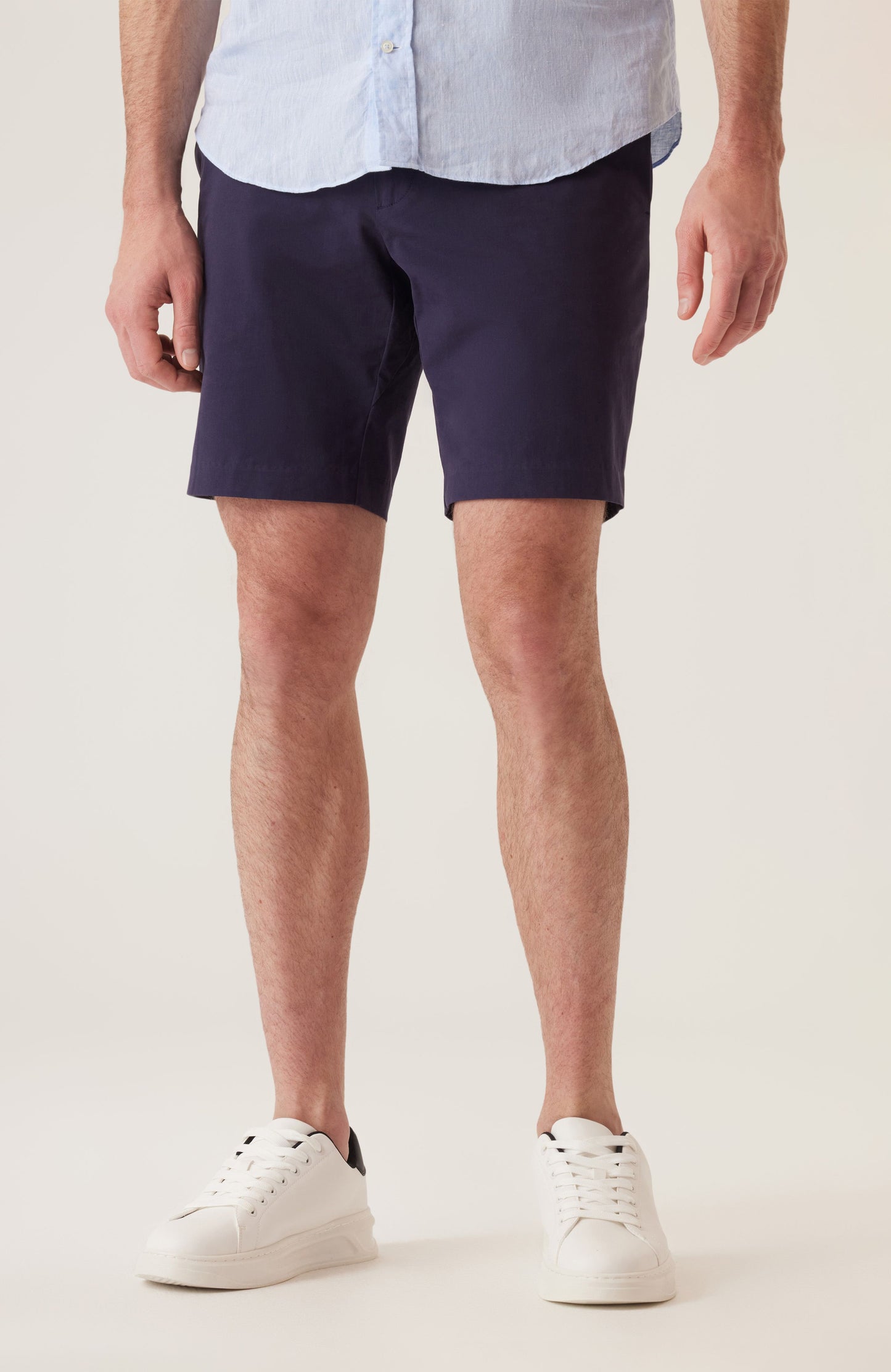 Deke Galaxy Bermuda in Stretch Twill Black Navy