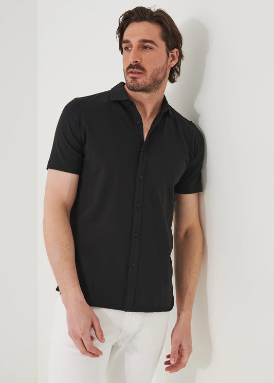 Patrick Assaraf SS Iconic Shirt Black