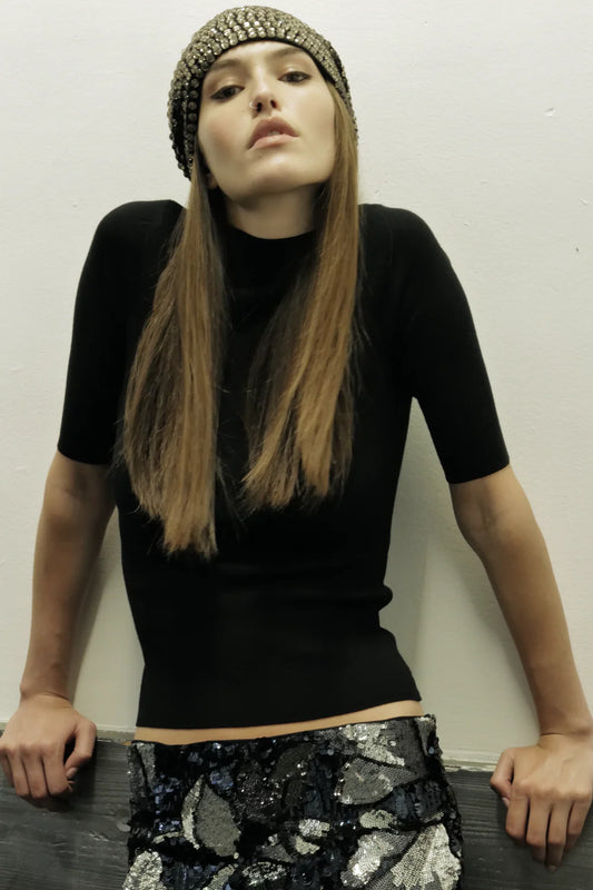 Le Superbe Beatnick Staple Knit Black