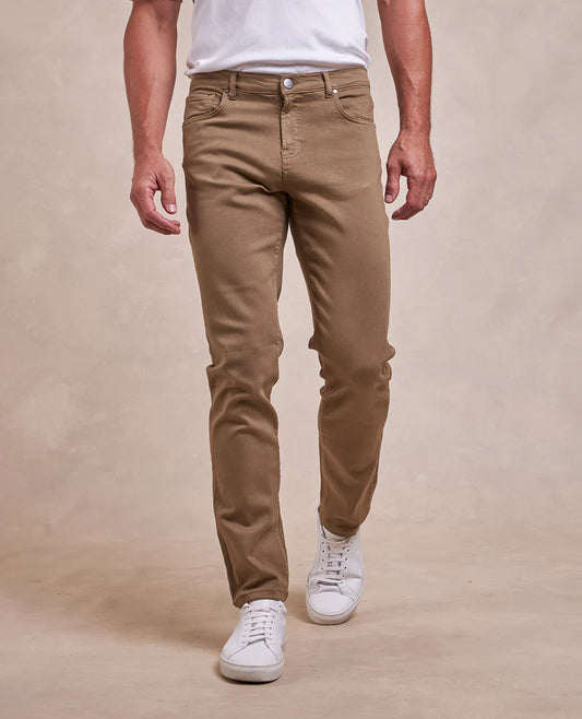 R51 Luxe French Twill 5 Pocket Beige