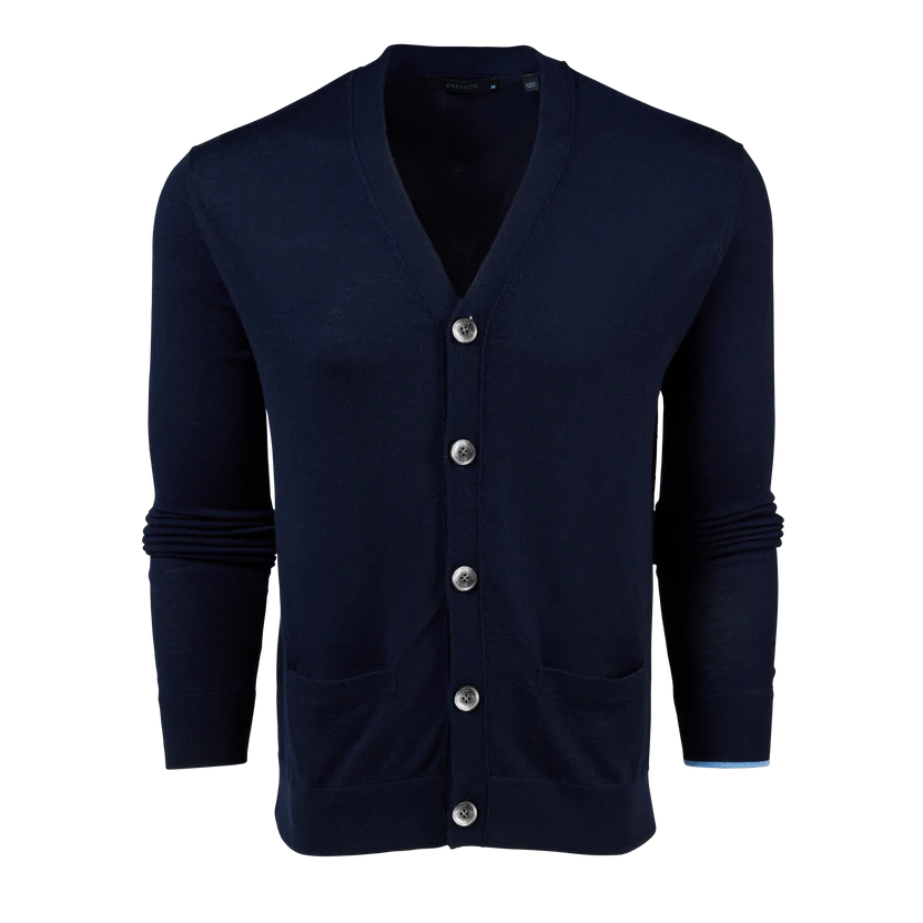 Greyson Saratoga Cardigan Maltese Blue