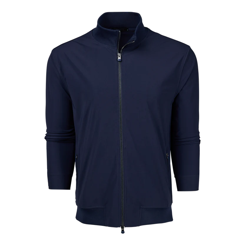 Greyson Montauk Bomber Jacket Maltese Blue