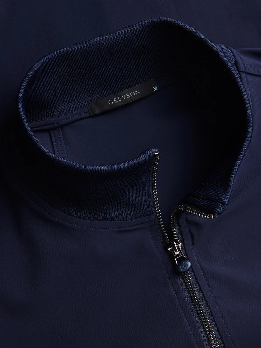 Greyson Montauk Bomber Jacket Maltese Blue