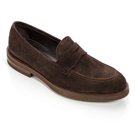 To Boot New York Brady Loafer Dk Brown Suede