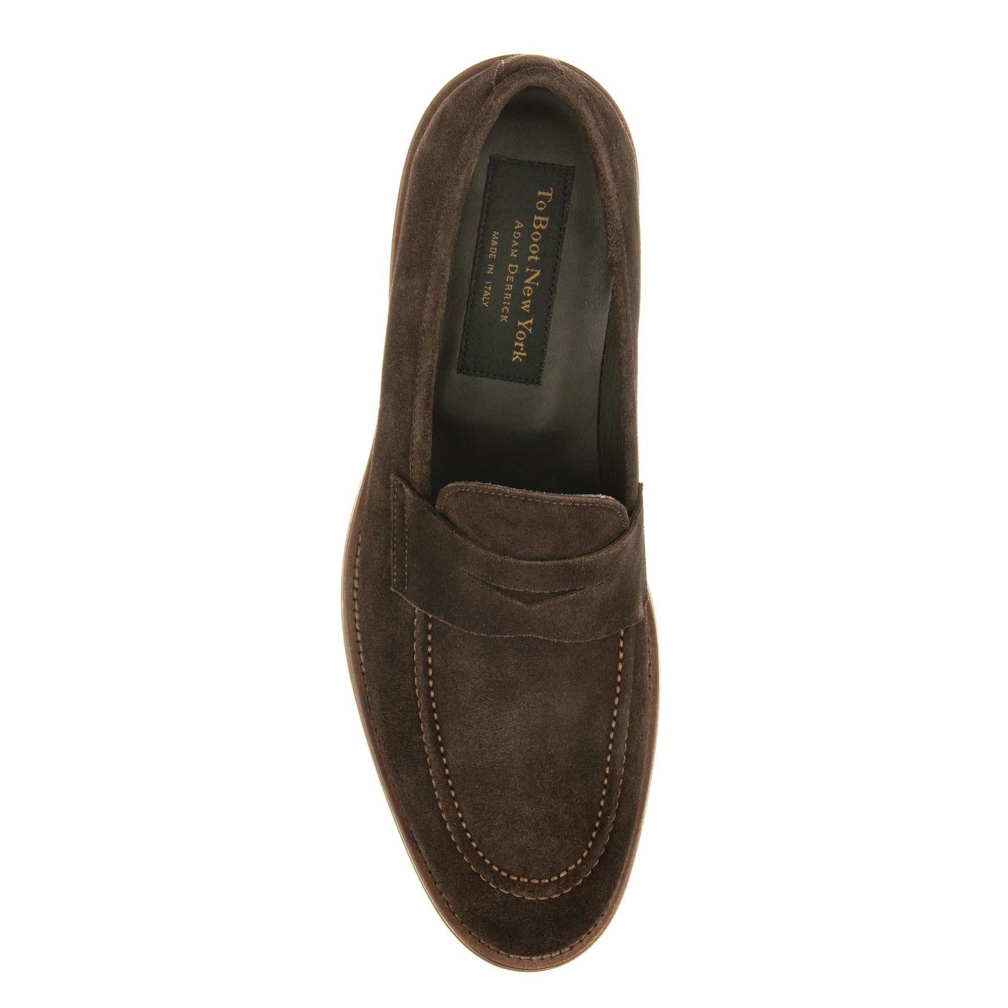 To Boot New York Brady Loafer Dk Brown Suede