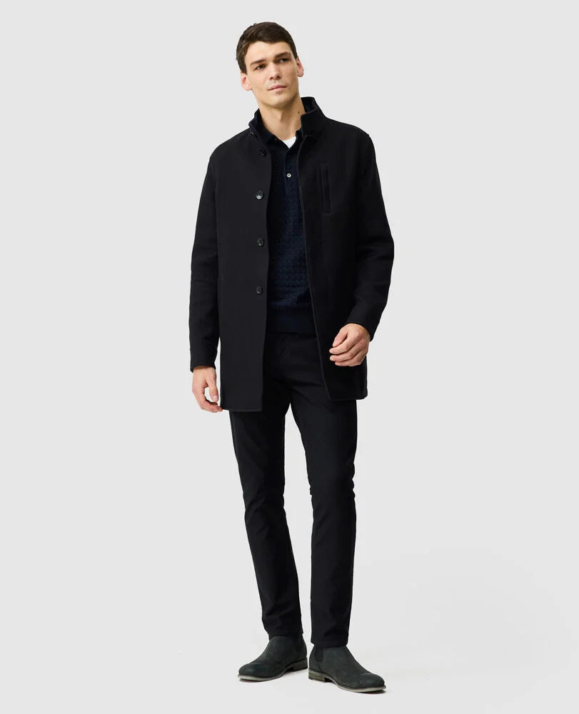 Rodd & Gunn Cain Flat Coat Onyx