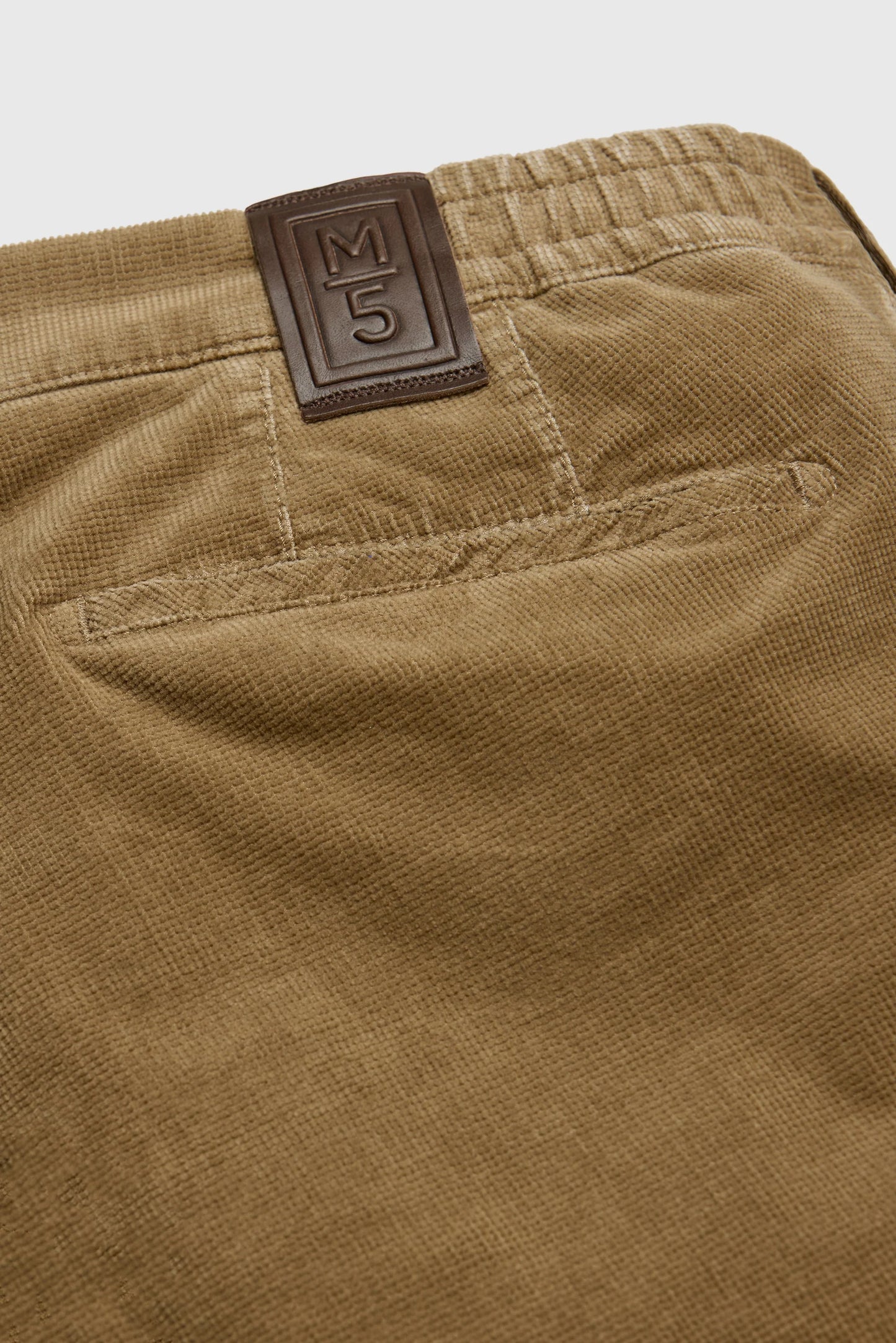 M5 Stretch Fancy Cord 5 Pocket Tan