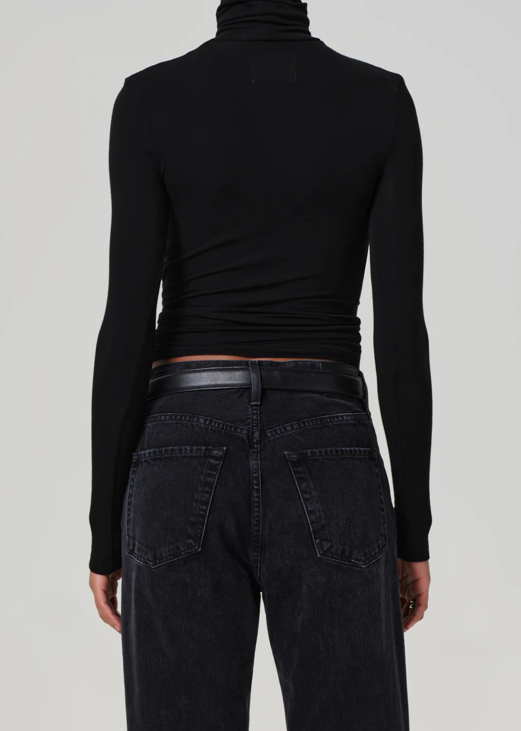 Citizens of Humanity Caradene Turtleneck Black