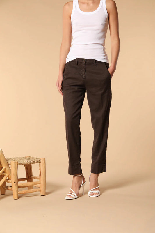 Masons New York Carrot Linen/Cotton Brown
