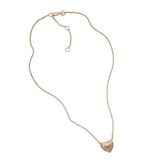 Jennifer Zeuner Chara 1/2" Necklace Gold Vermeil