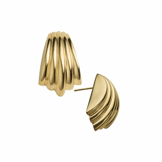 Jennifer Zeuner Cooper Earring 14K Gold Plated Silver