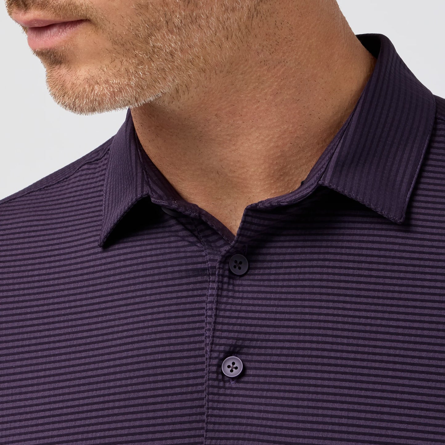 Mizzen + Main Copa SS Polo Passion Purple