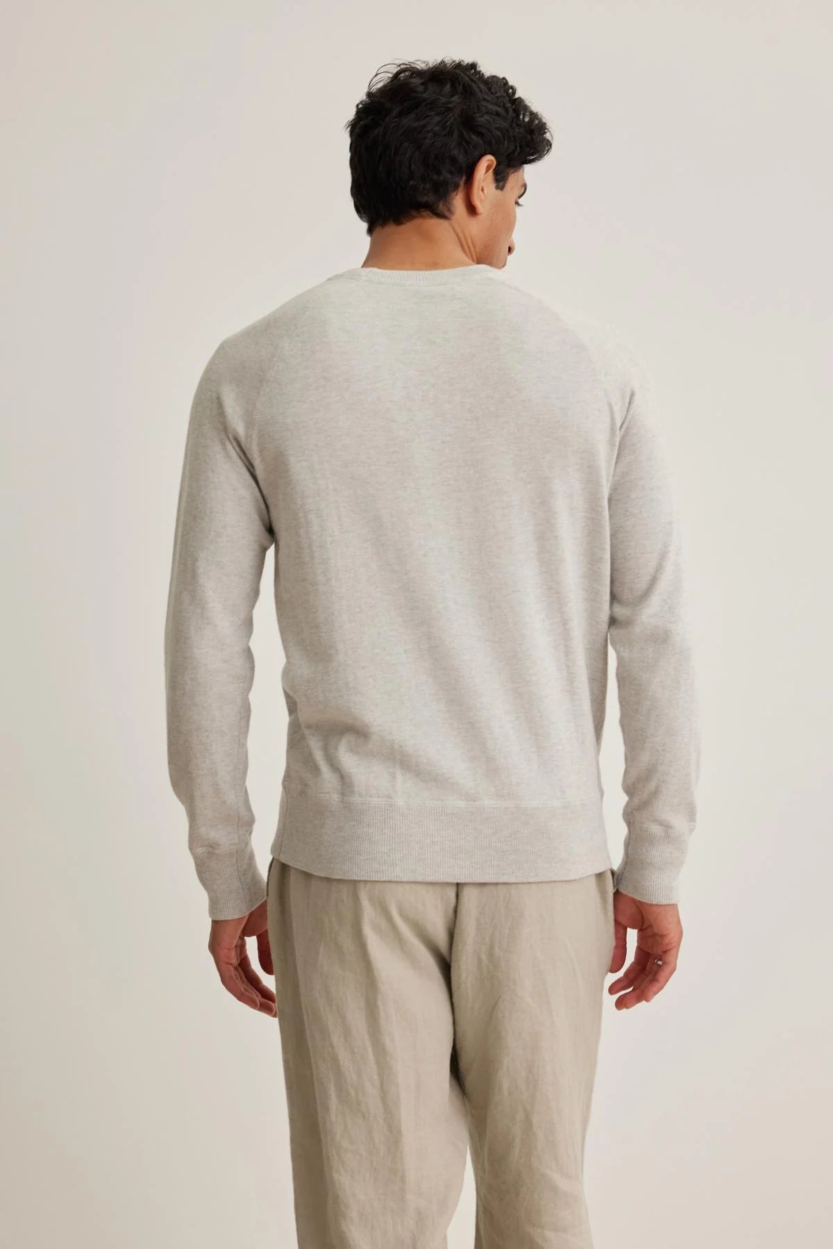 Velvet Dario LS Crewneck Sweater Heather Grey