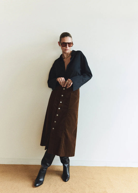 Citizens of Humanity Devin A-Line Skirt in Manuka