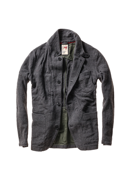 Relwen Sweatshirt Trap Blazer Dk Grey