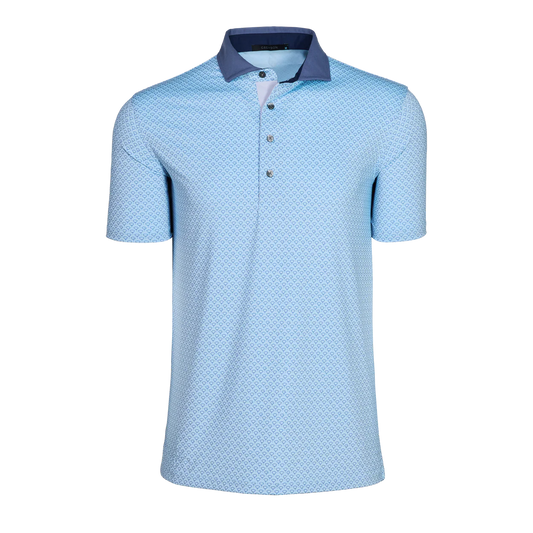 Greyson Drifter Polo Wolf Blue