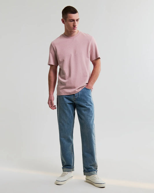 Wax London Dean SS Tee Jolt Dusty Pink