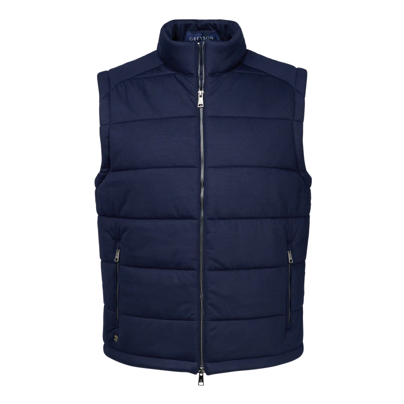 Greyson EOS Luxe Vest Maltese Blue