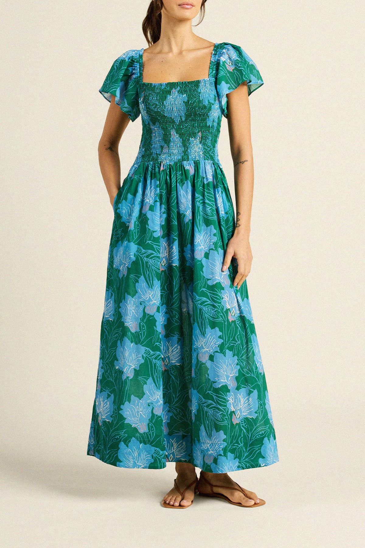 Trovata Esme Dress Blue Orchid