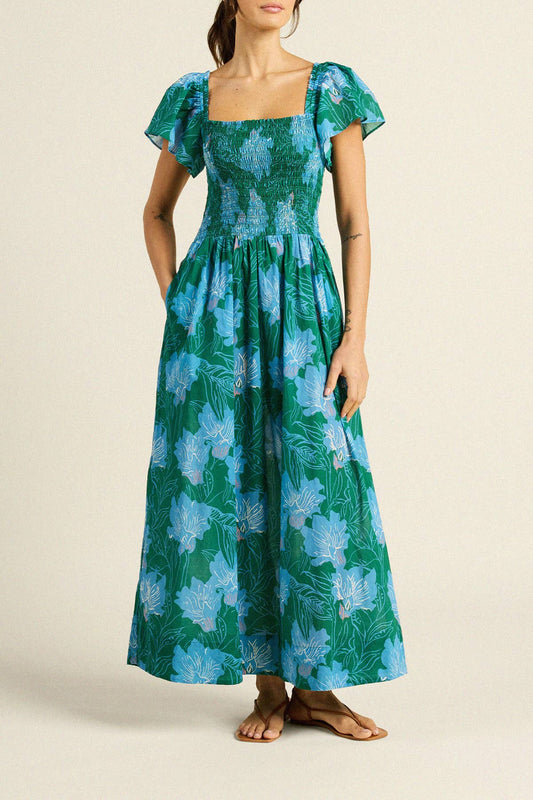 Trovata Esme Dress Blue Orchid