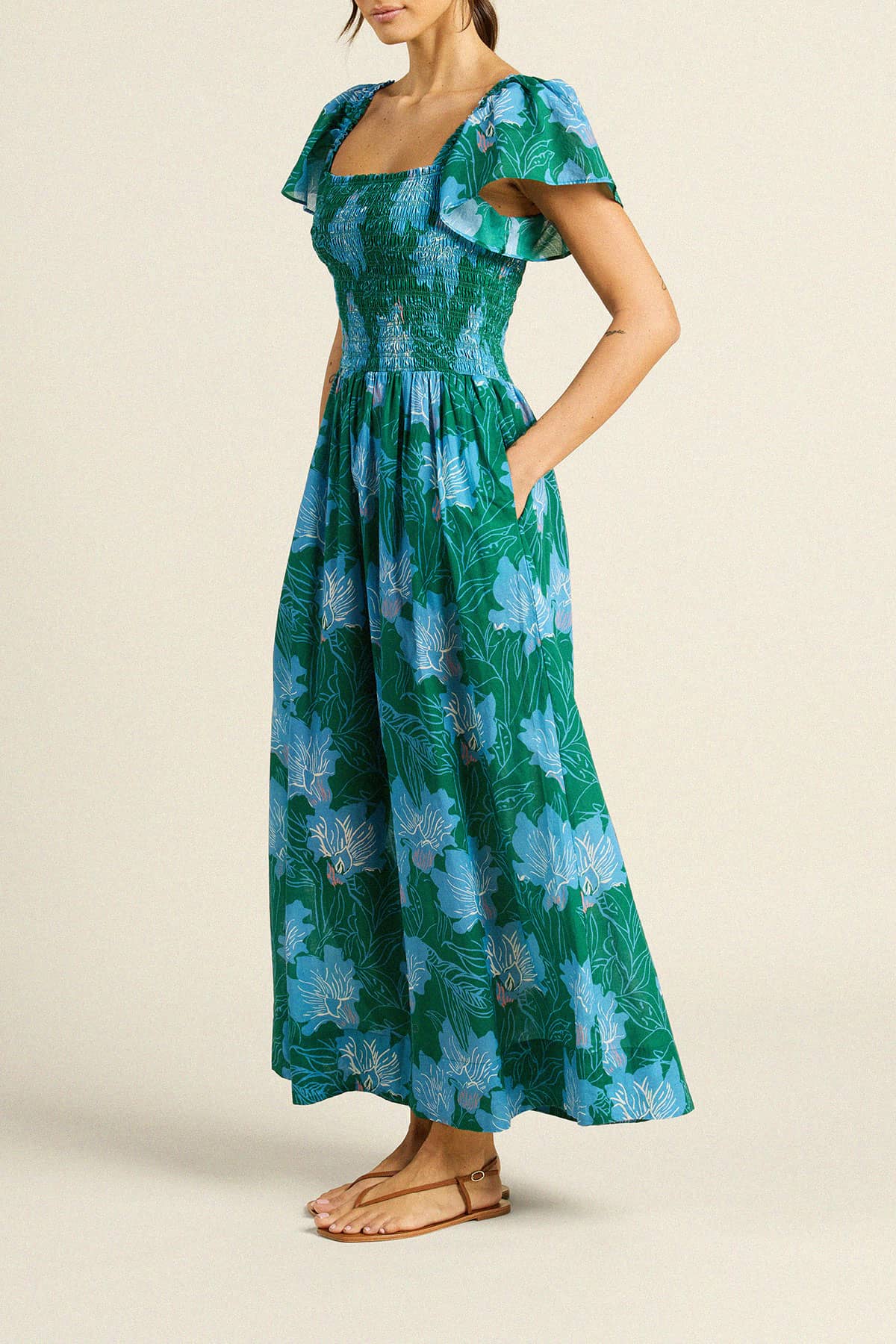 Trovata Esme Dress Blue Orchid