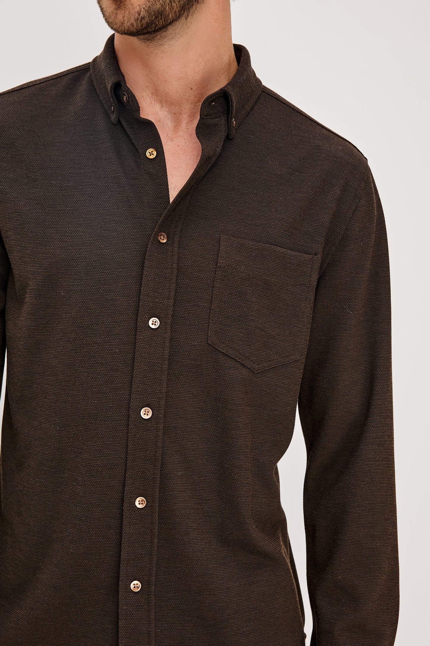 Rails Vincent LS Shirt Espresso