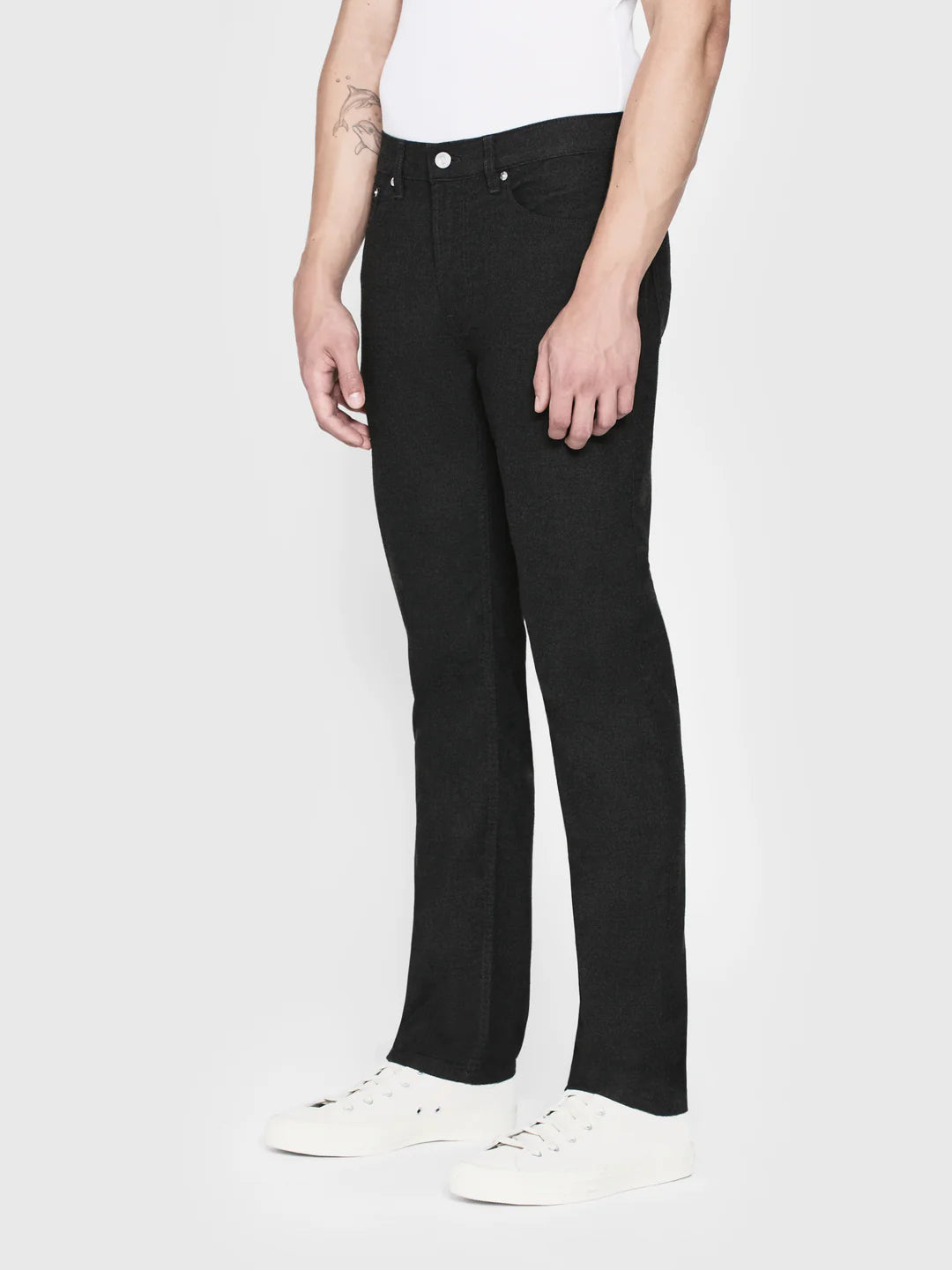 Frame Modern Straight Charcoal Pant