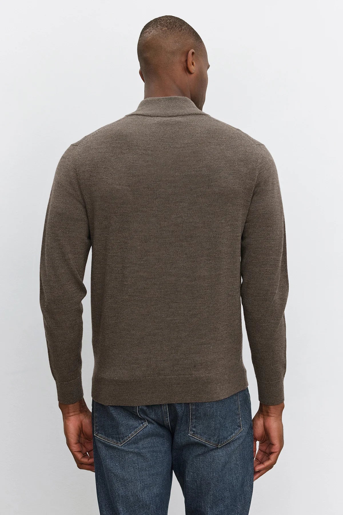 Velvet Fletcher Merino 1/4 Zip Acorn