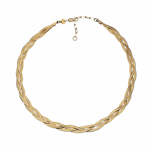 Jennifer Zeuner Francesca Necklace Gold Vermeil