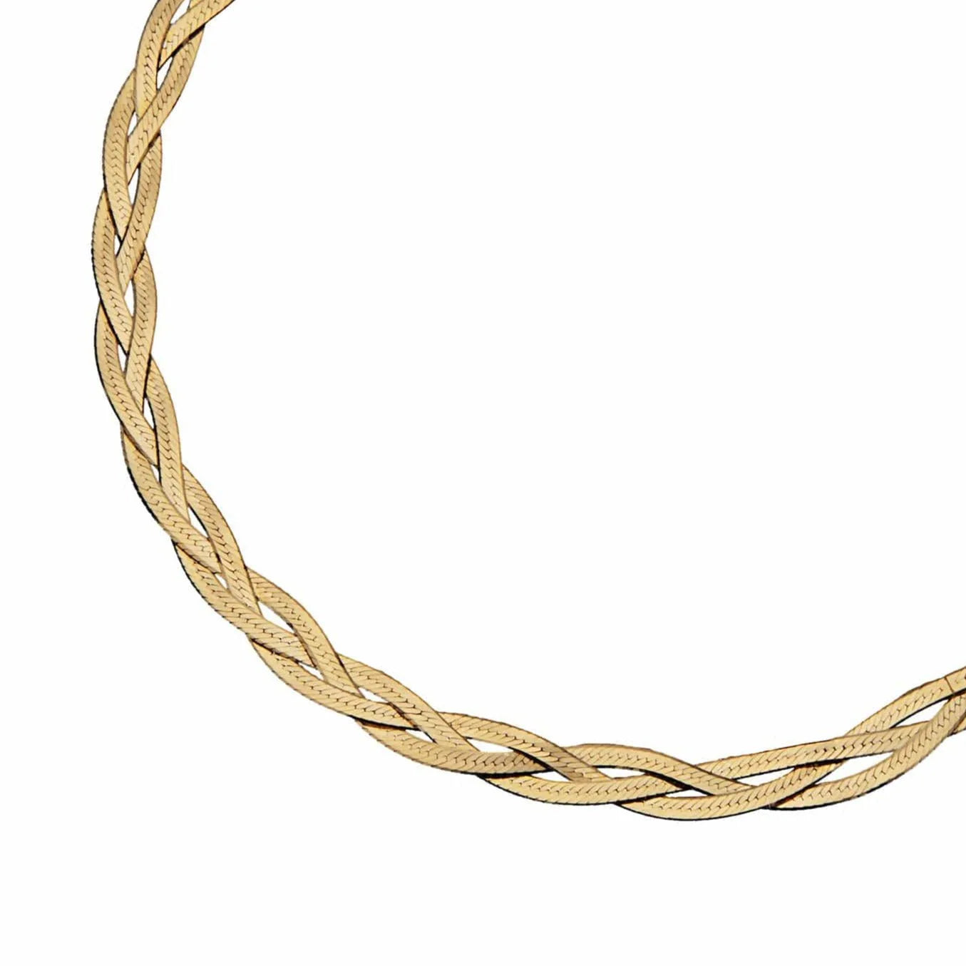 Jennifer Zeuner Francesca Necklace Gold Vermeil