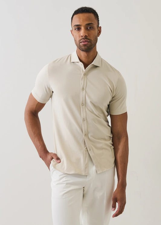 Patrick Assaraf SS Iconic Shirt Frappe