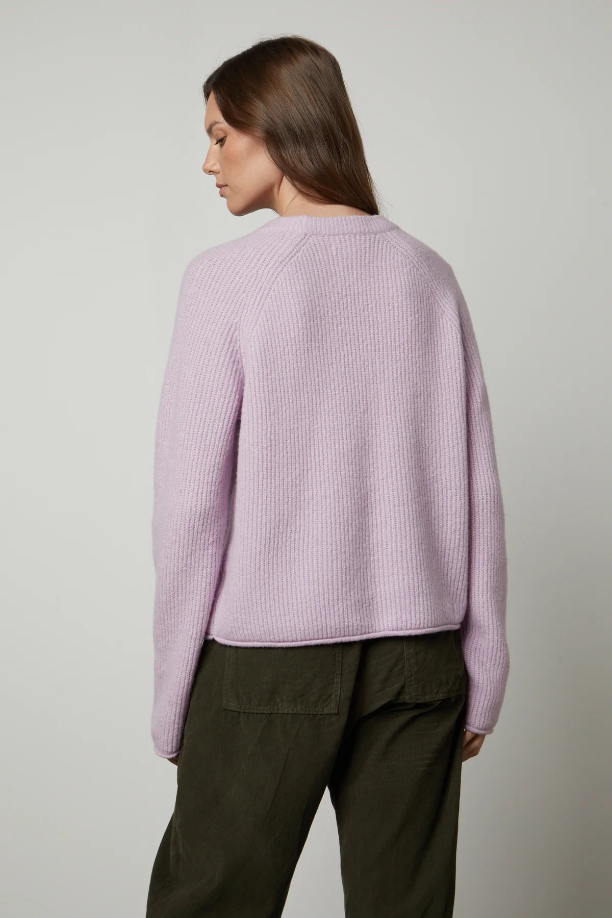 Velvet Gigi Cozy Sweater Lilac