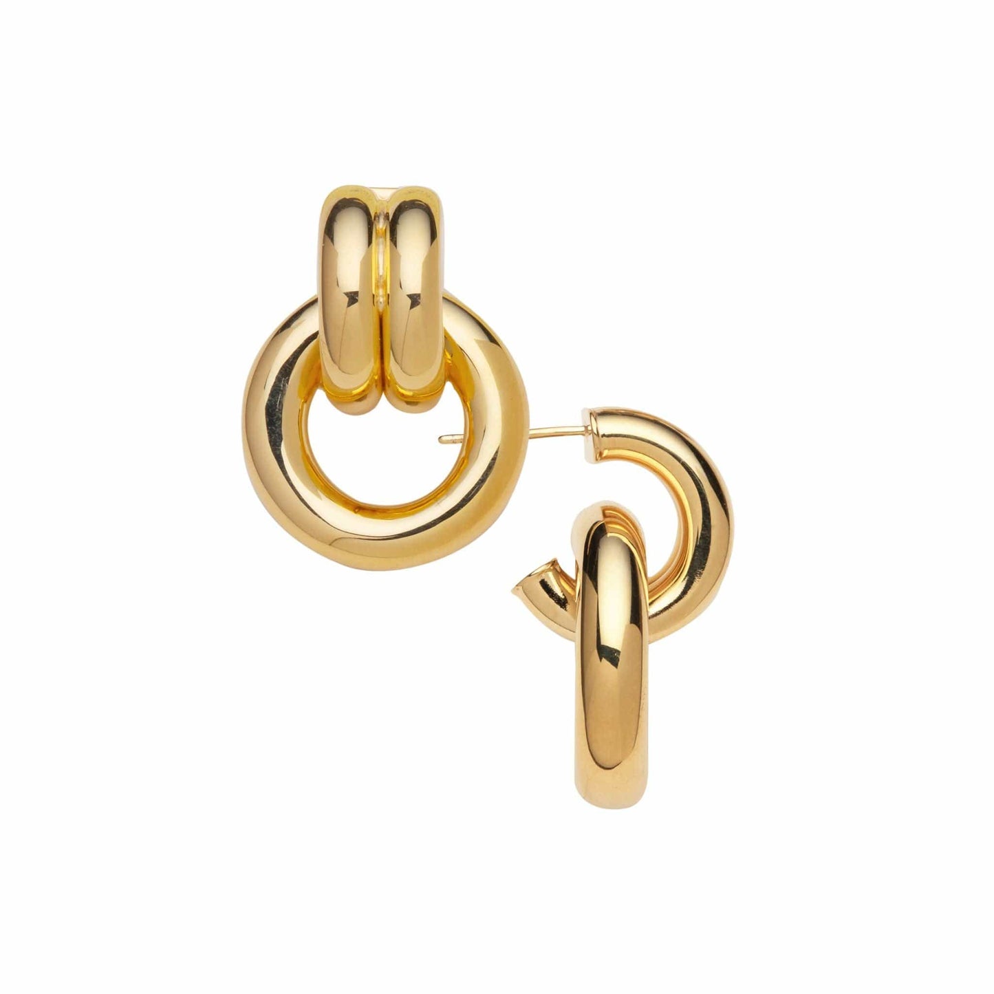 Jennifer Zeuner Gina Earring 14K Yellow Gold Plated Silver