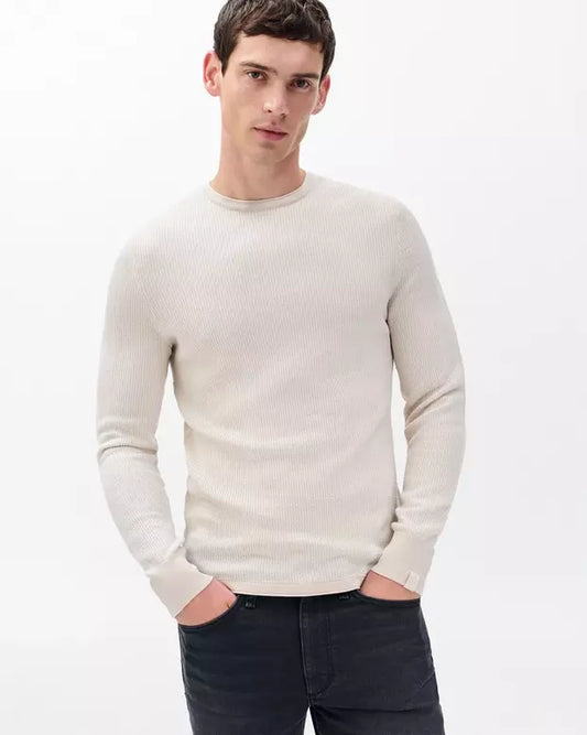 Rag & Bone Gregory Merino LS Crew Desert Sand