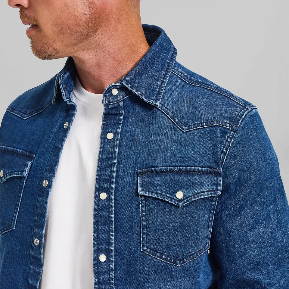 Rye 51 The Hank Denim Roper Medium Wash
