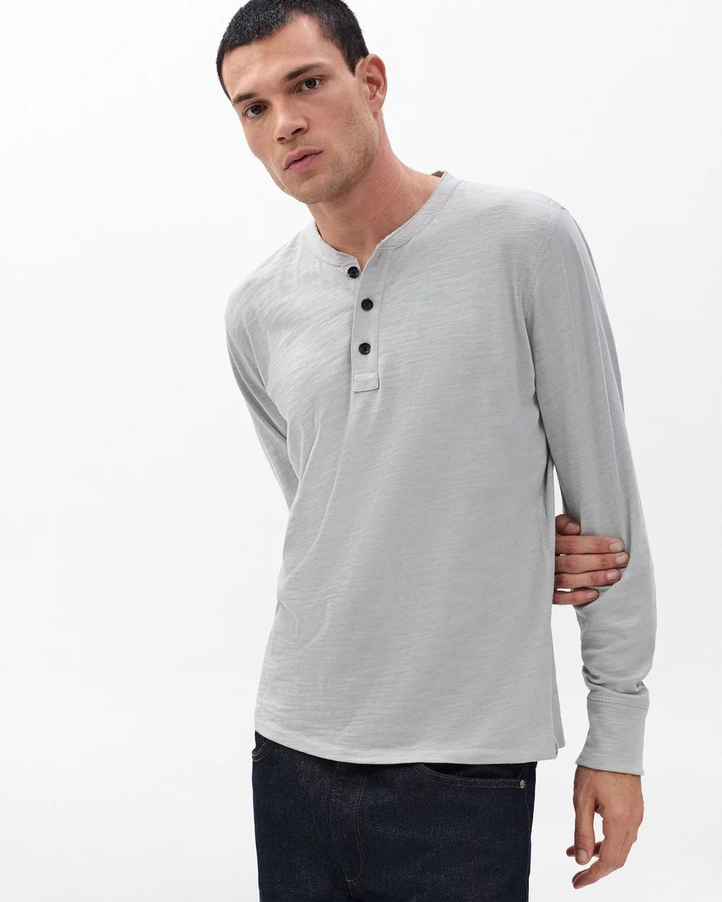 Rag & Bone Classic Flame Tee Harbour Grey