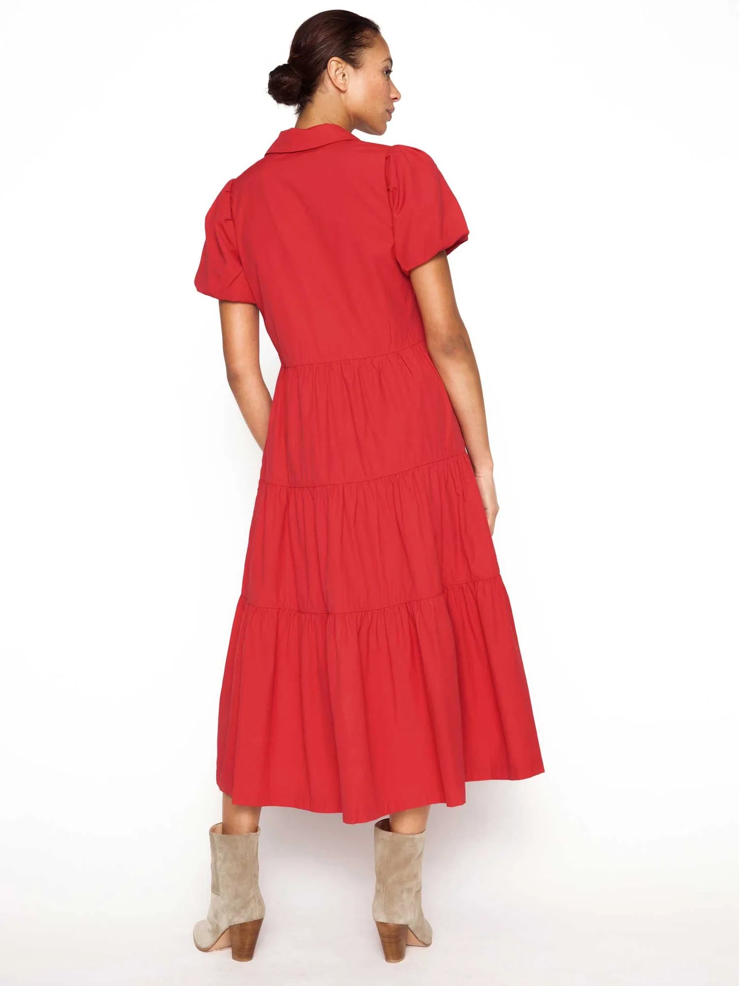 Brochu Walker Havana Dress Carmine Red