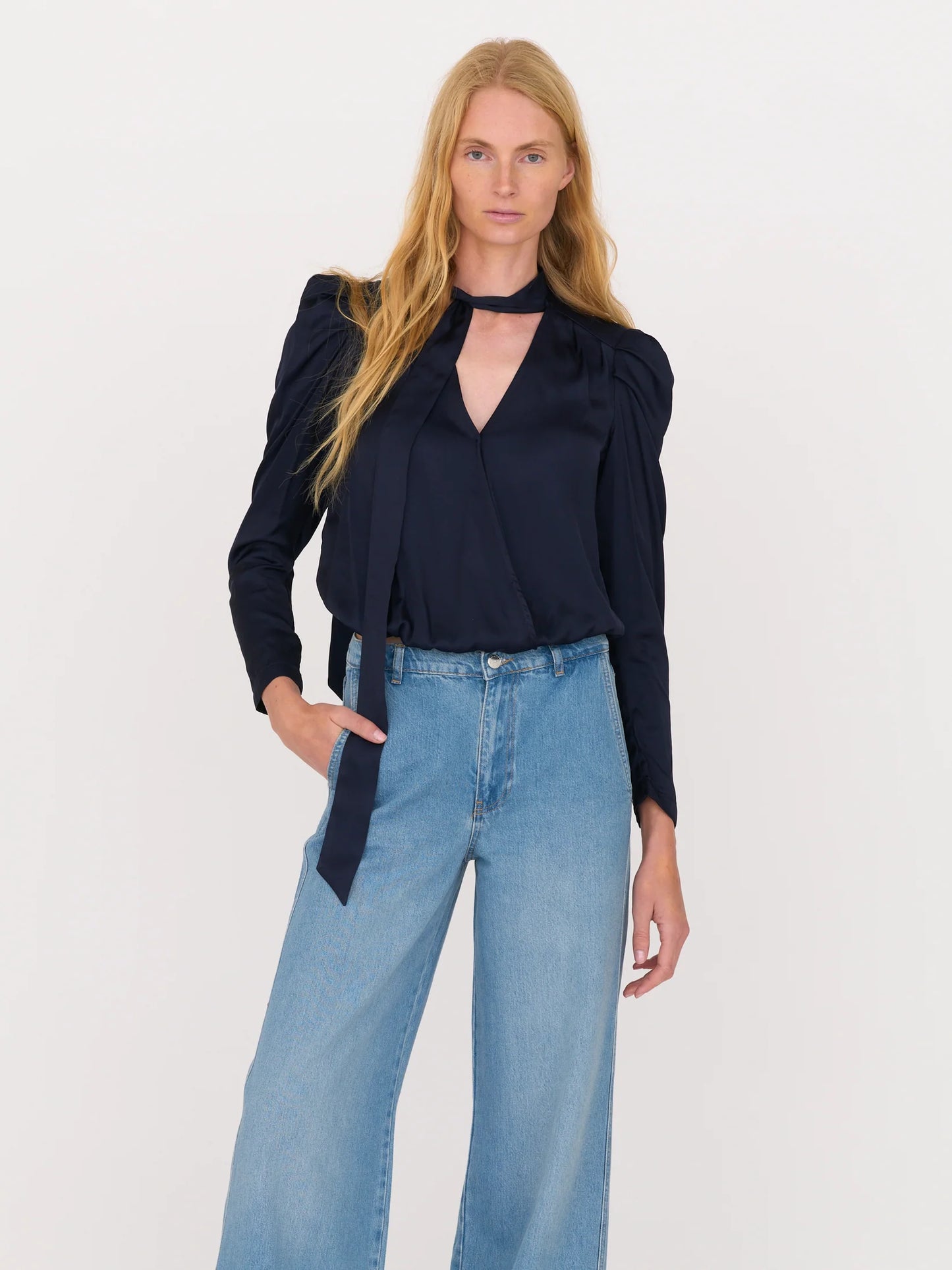 Secular Helena Shirt Navy