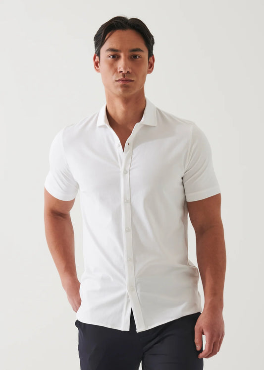 Patrick Assaraf SS Iconic Shirt White