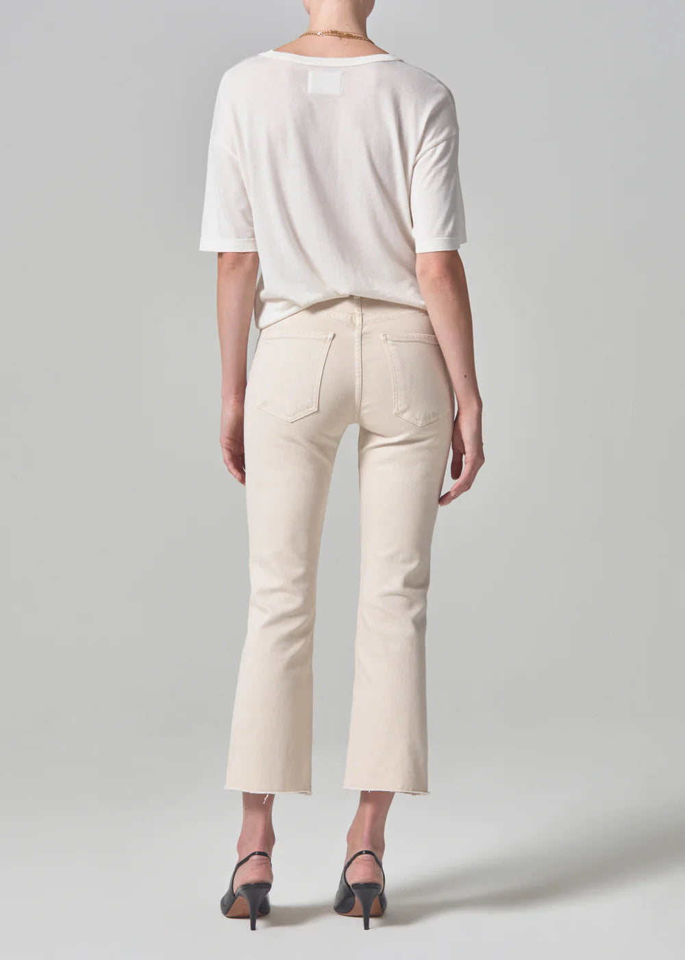 Citizens of Humanity Isola Cropped Trouser Almondette