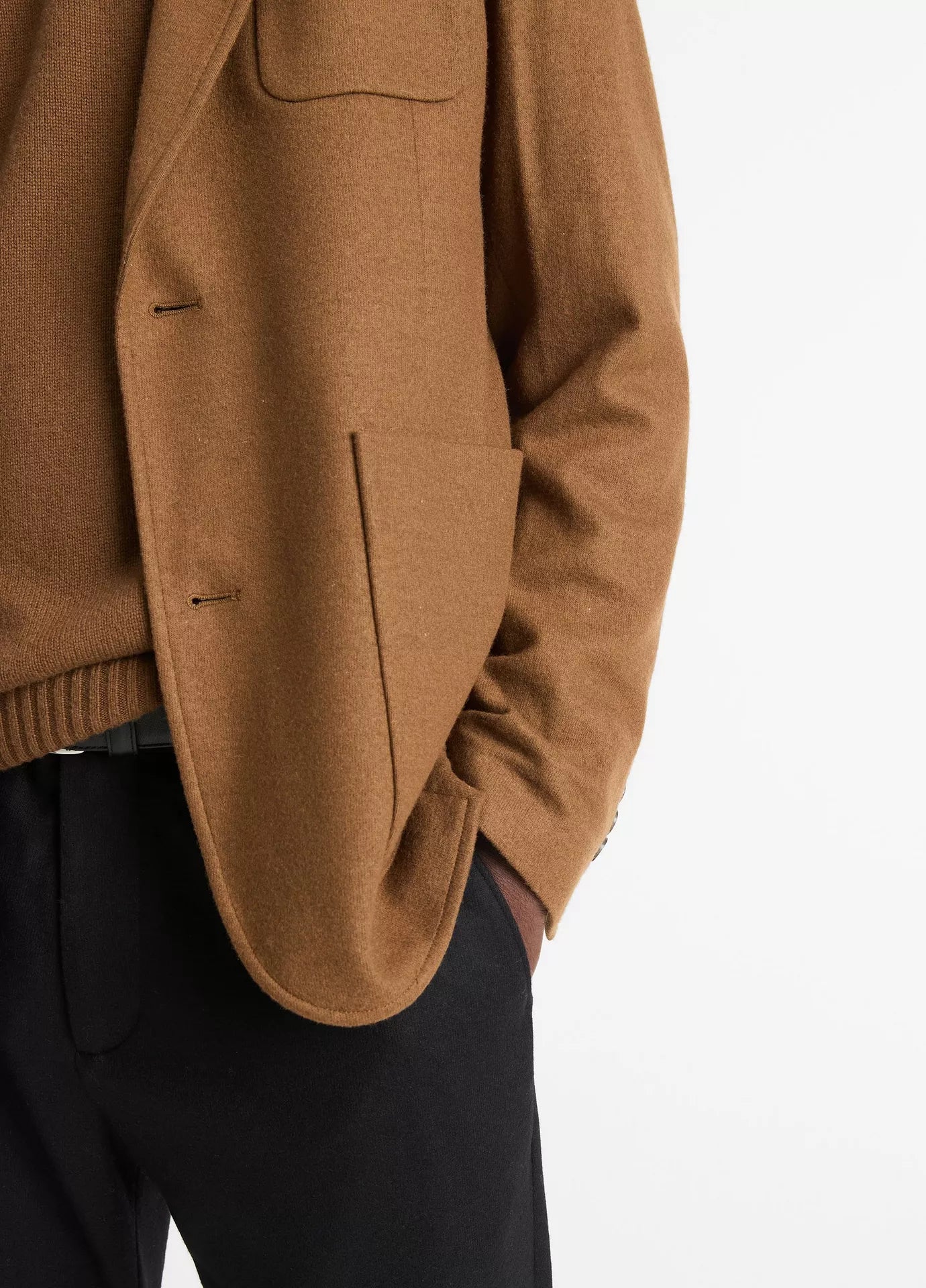 Vince Wool Blazer Vicuna