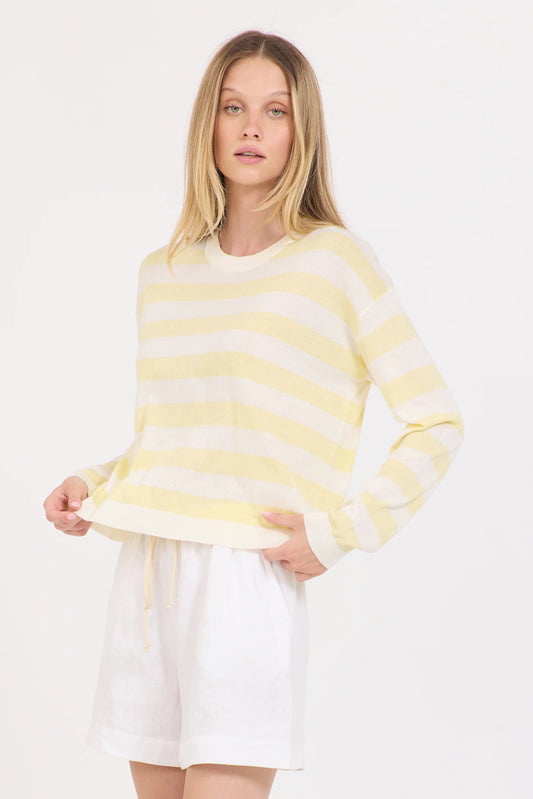 One Grey Day Sloane Boxy PO Ivory Combo