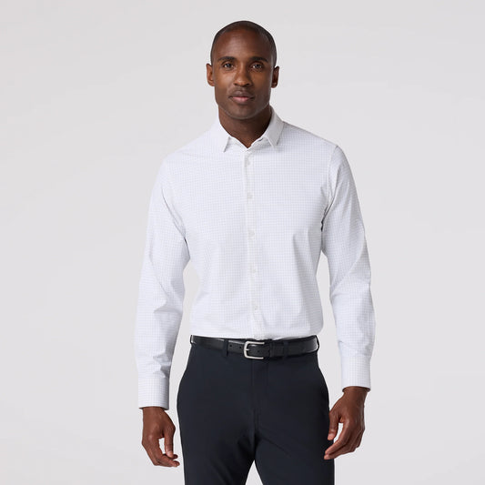 Mizzen + Main Leeward LS Shirt Espresso Joel Plaid