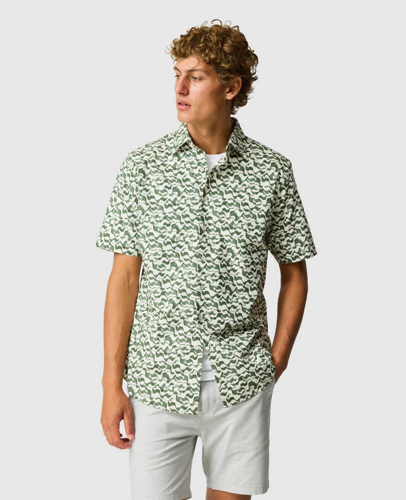Rodd & Gunn Bendigo SS Shirt Kelp