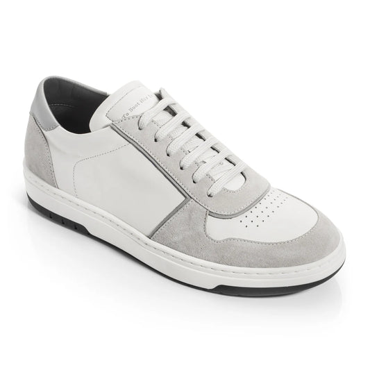 To Boot Lennon Leather/Suede Sneaker White/Lt Grey