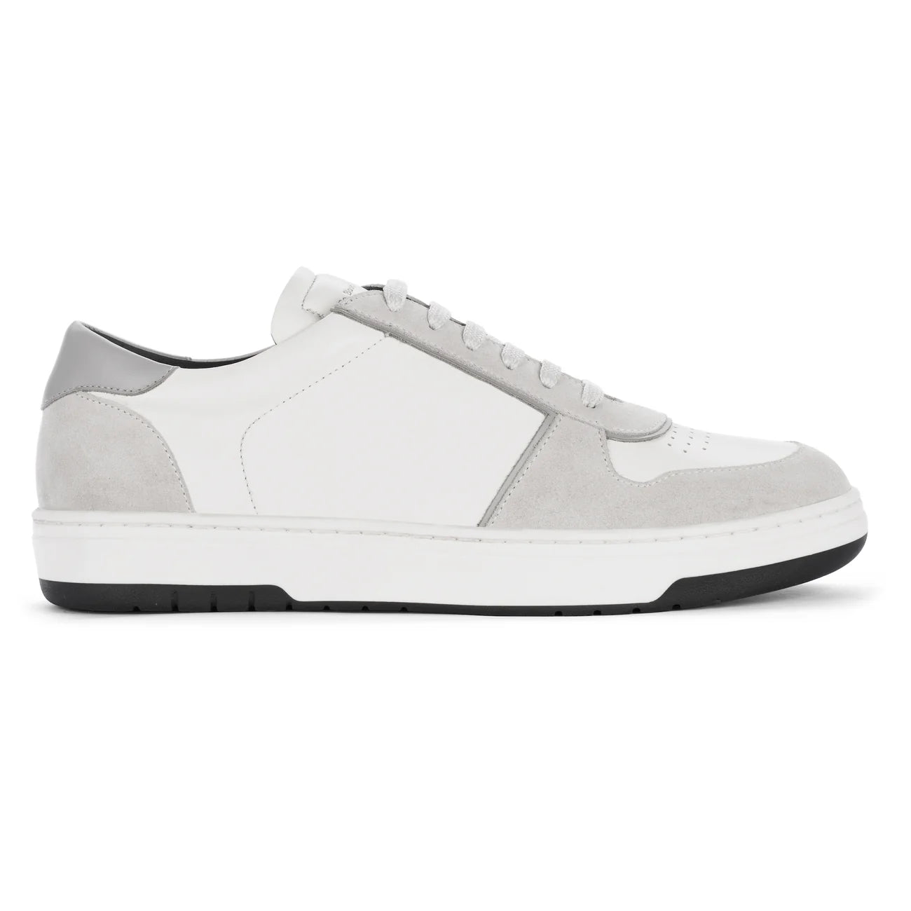 To Boot Lennon Leather/Suede Sneaker White/Lt Grey