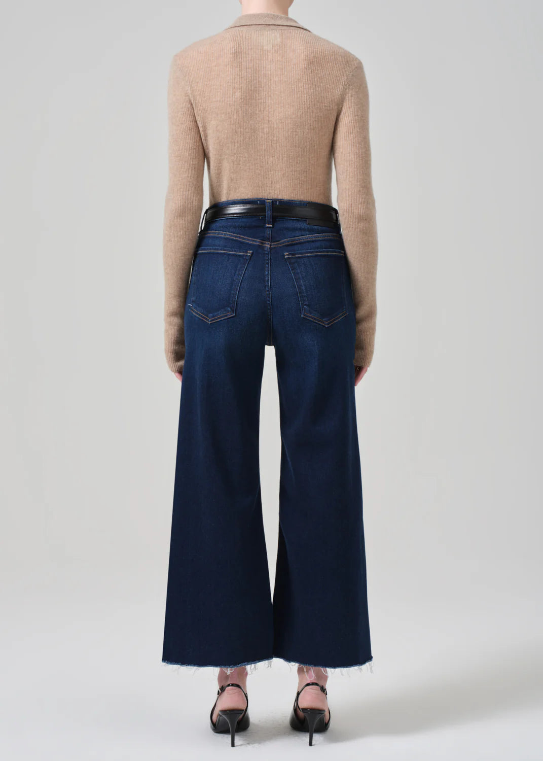 Citizens of Humanity Lyra Wide Leg Crop Lotus