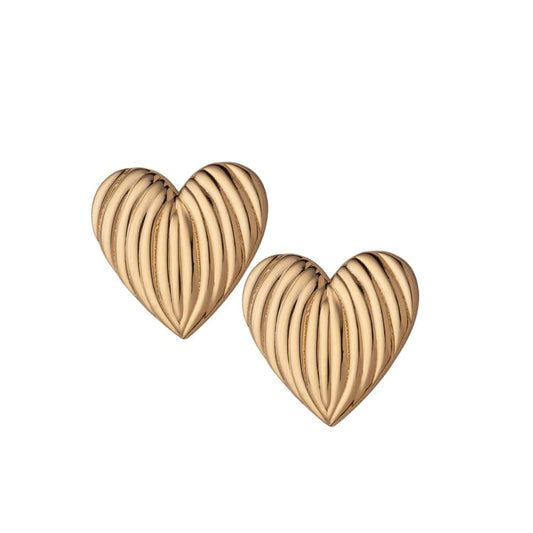 Jennifer Zeuner Luba Earrings 18 K Yellow Gold Plate