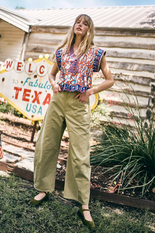 Hunter Bell Mabel Pant Sage